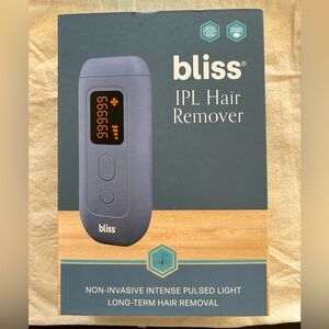Bliss IPL Hair Remover Device with Travel Bag in Purple